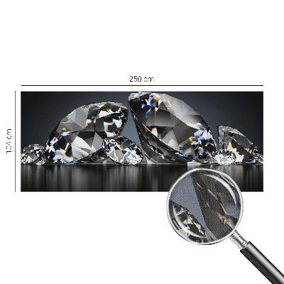 Selbstklebende Fototapete für die Wand Kristallschönheit