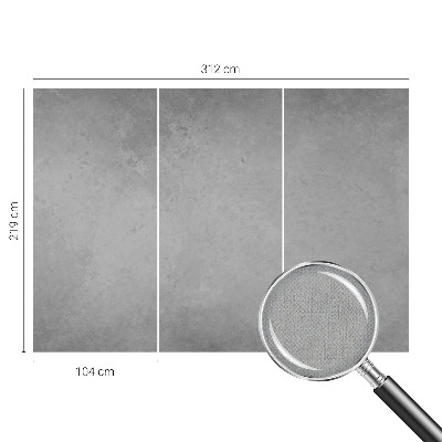 Selbstklebende Fototapete fürs Schlafzimmer in elegantem Grau
