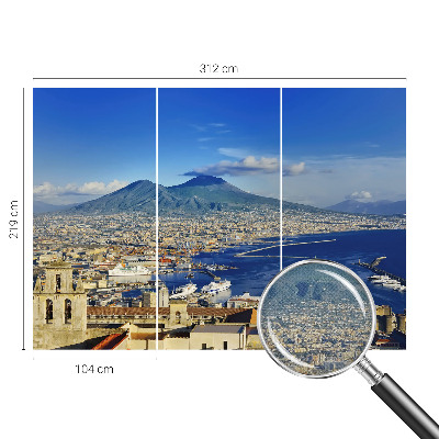 Selbstklebende Fototapete fürs Kinderzimmer Küstenpanorama