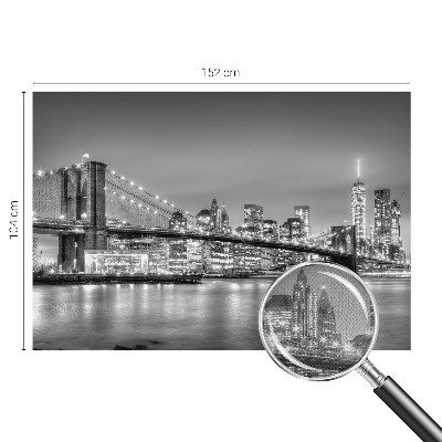 9D-Fototapete mit dem Motiv der Metropolis-Brücke