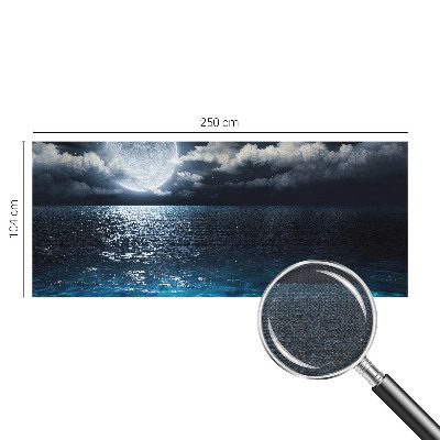 Fototapete in 3D-Optik mit Motiv ‚Nachtmeer‘