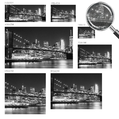 9D-Fototapete fürs Schlafzimmer Nachtpanorama