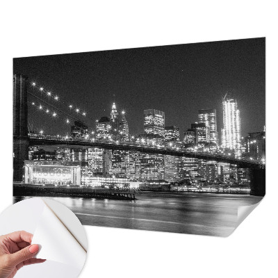 9D-Fototapete fürs Schlafzimmer Nachtpanorama