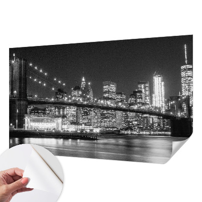 9D-Fototapete fürs Schlafzimmer Nachtpanorama