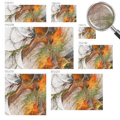 Motivtapete nach Maß Abstraktes Kaleidoskop