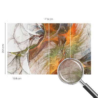 Motivtapete nach Maß Abstraktes Kaleidoskop