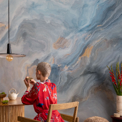 Motivtapete fürs Wohnzimmer Farbenfrohe Abstraktionen