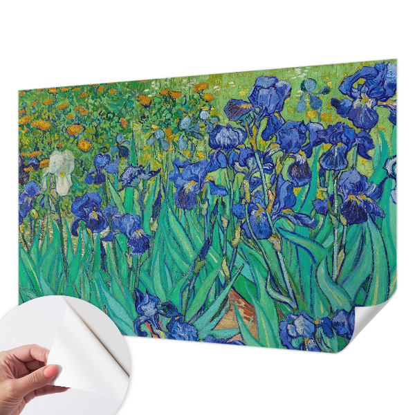 Vintage tapete Gartenblumen