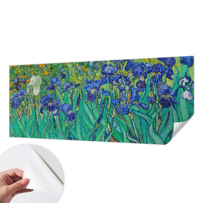 Vintage tapete Gartenblumen