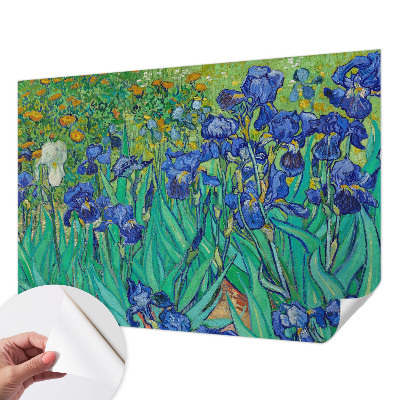 Vintage tapete Gartenblumen