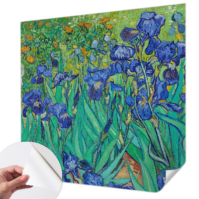 Vintage tapete Gartenblumen