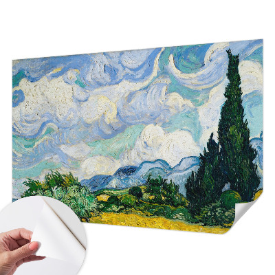 Hochwertige Bildtapete mit ausdrucksstarkem Wolkenmotiv