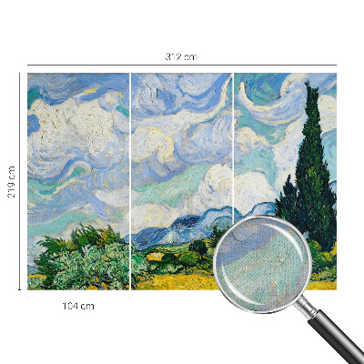 Hochwertige Bildtapete Ausdrucksstarke Wolken