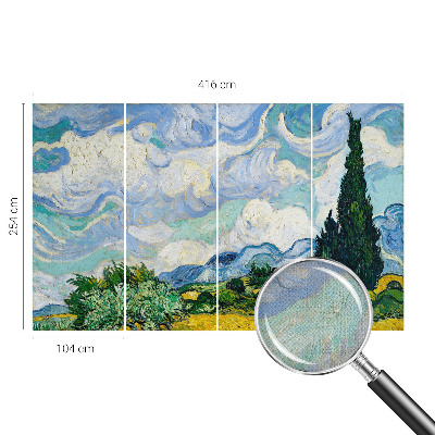 Hochwertige Bildtapete Ausdrucksstarke Wolken