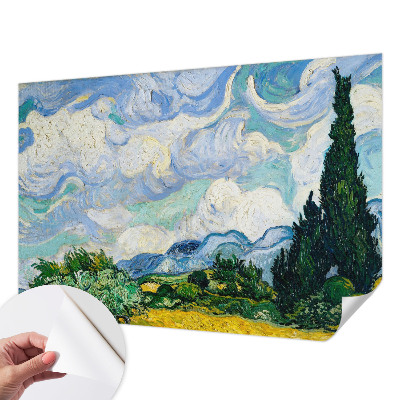 Hochwertige Bildtapete mit ausdrucksstarkem Wolkenmotiv