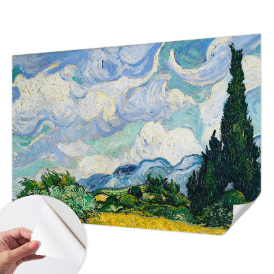 Hochwertige Bildtapete mit ausdrucksstarkem Wolkenmotiv