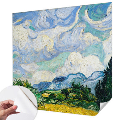 Hochwertige Bildtapete mit ausdrucksstarkem Wolkenmotiv
