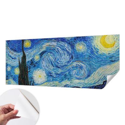 Selbstklebende Fototapete für die Wand mit Motiv eines Nachthimmels