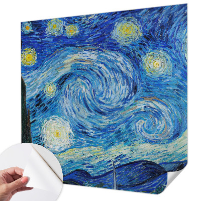 Selbstklebende Fototapete für die Wand mit Motiv eines Nachthimmels