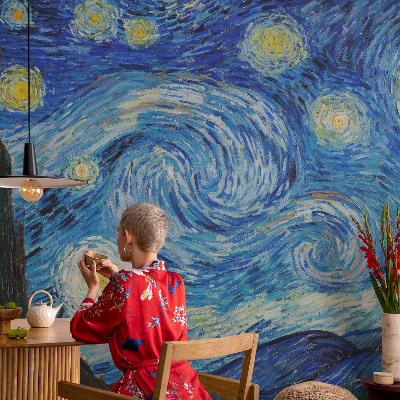 Selbstklebende Fototapete für die Wand Nachthimmel