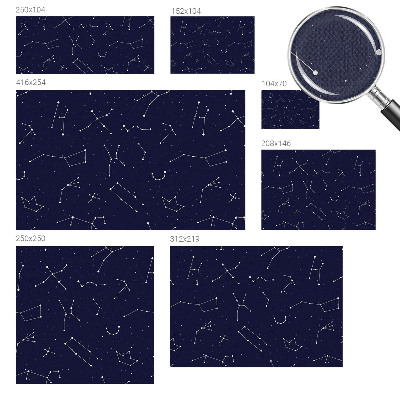 Motivtapete nach Maß mit dem Design „Astro Sky“