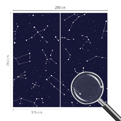 Motivtapete nach Maß mit dem Design „Astro Sky“
