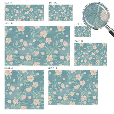 Hochwertige Bildtapete Florale Eleganz