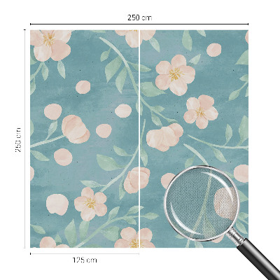 Hochwertige Bildtapete Florale Eleganz