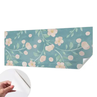 Hochwertige Bildtapete mit floralem Motiv