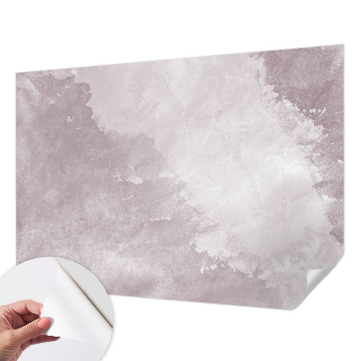 Selbstklebende Fototapete fürs Kinderzimmer Lila Abstraktion