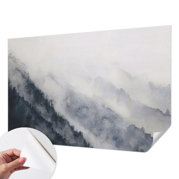 11D-Fototapete mit Motiv Bergnebel