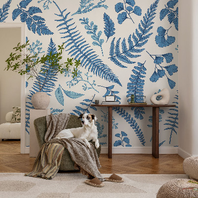 11D-Fototapete fürs Schlafzimmer Botanische Muster