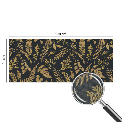 Motivtapete fürs Wohnzimmer Botanische Blätter