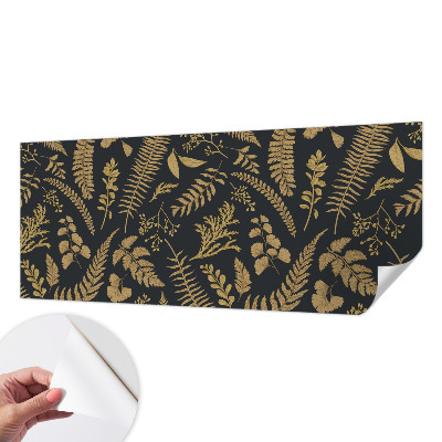 Motivtapete fürs Wohnzimmer Botanische Blätter