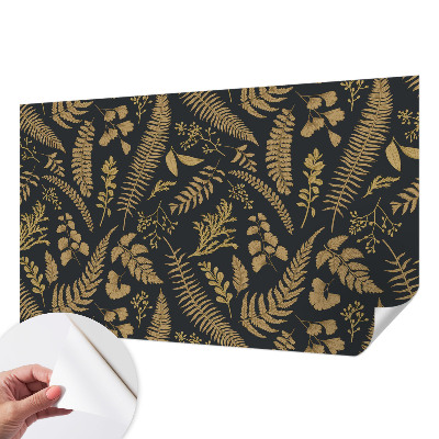 Motivtapete fürs Wohnzimmer Botanische Blätter