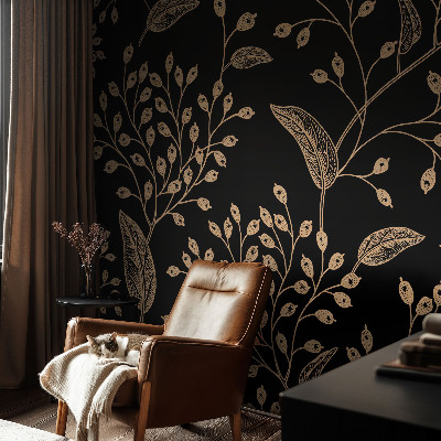 Vintage tapete Botanische Eleganz