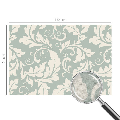 Selbstklebende Fototapete für die Wand Dekorative Blätter