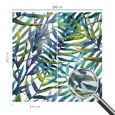 12D-Fototapete Exotische Vegetation