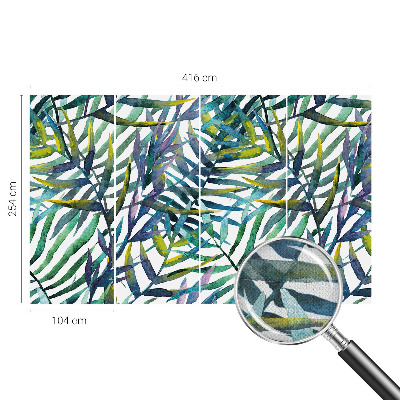 12D-Fototapete Exotische Vegetation