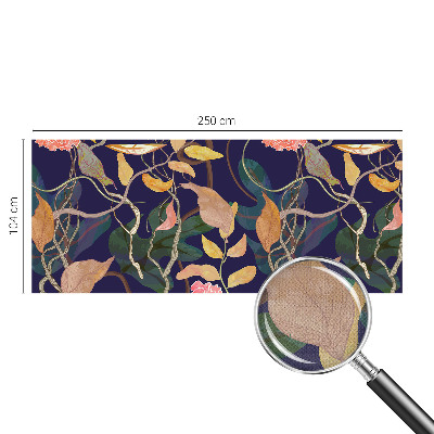 12D-Fototapete fürs Wohnzimmer Pflanzeneleganz