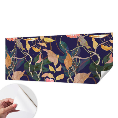 12D-Fototapete fürs Wohnzimmer Pflanzeneleganz