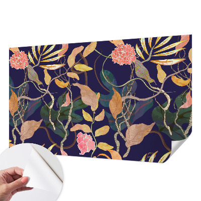 12D-Fototapete fürs Wohnzimmer Pflanzeneleganz