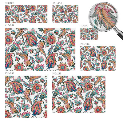 Motivtapete fürs Wohnzimmer Orientalisches Muster