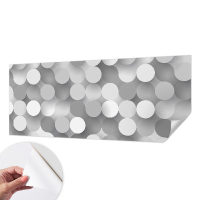 Vintage tapete Graue Kreise