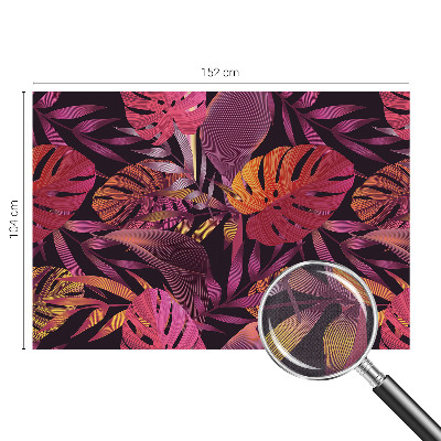 Hochwertige Bildtapete Exotische Blätter