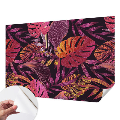 Hochwertige Bildtapete Exotische Blätter