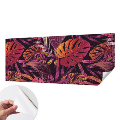 Hochwertige Bildtapete Exotische Blätter