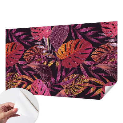 Hochwertige Bildtapete Exotische Blätter