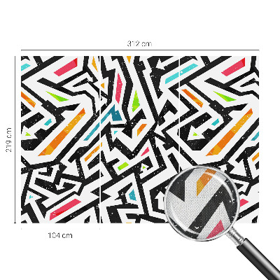 Selbstklebende Fototapete Abstraktes Mosaik