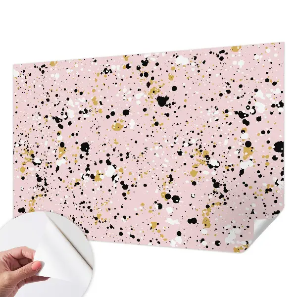 Selbstklebende Fototapete fürs Wohnzimmer mit künstlerischer Darstellung von Orten